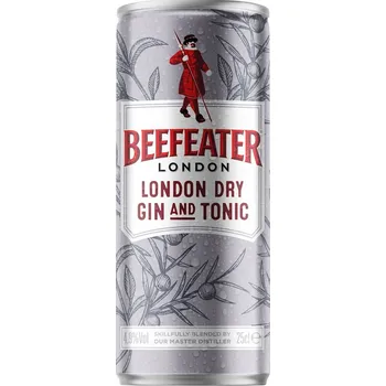Míchaný nápoj Beefeater Beefeater & Tonic 4,9% 12x250ml