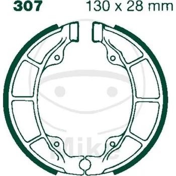 Brzda pro motocykl STANDARDNÍ BRZDOVÉ ČELISTI SYM Jet4 125 2010-2015