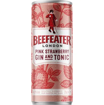 Míchaný nápoj Beefeater Beefeater Pink & Tonic 4,9% 12x250ml