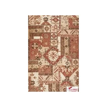 Koberec Koberec Practica A2 CEC béžový/růžový, rozměr cm 80 x 150