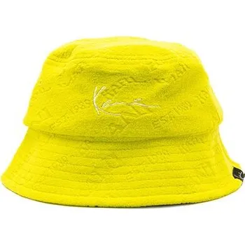Klobouk Klobouk Karl Kani Signature Frottee Bucket Hat green