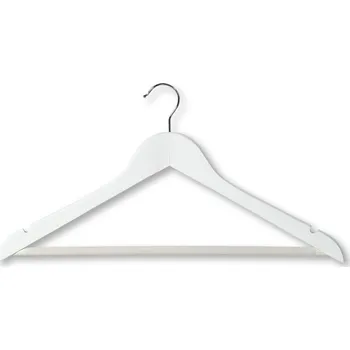 Ramínko KESPER Ramínka dřevěná 6ks bílá, lotosové dřevo 44cm