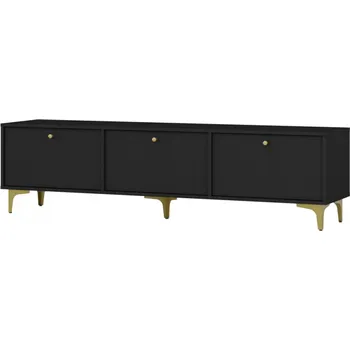 Obývací stěna TV stolek Tomila 303/1 černý grafit