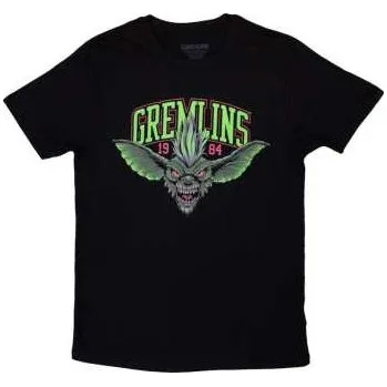 Merch Gremlins: Gremlins Unisex T-shirt: Stripe 1984 Green Logo (medium) M