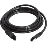 Hager Tehalit propojovací kabel síťová zástrčka - síťová zásuvka Počet kontaktů: 2 + PE černá 5 m 1 ks