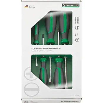 Šroubovák Stahlwille 4687 sada šroubováků, křížový PH, plochý, 5dílná, 96469113