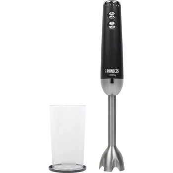 Kuchyňský robot Princess 01.221229.01.001 tyčový mixér 1200 W černá, nerezová ocel