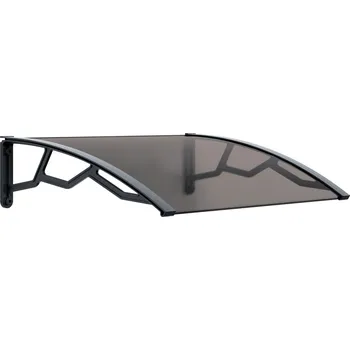 Stříška nad vchodové dveře ArtPlast Vchodová stříška kouřová