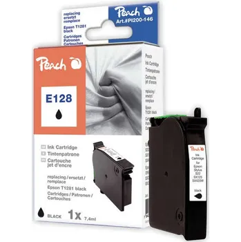 Počítač PEACH Epson Stylus E128, S22, black, T1281