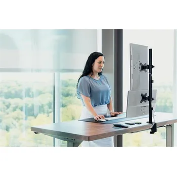 Držák monitoru Držák monitoru, pro dva monitory, vertikální, KENSINGTON K53802WW