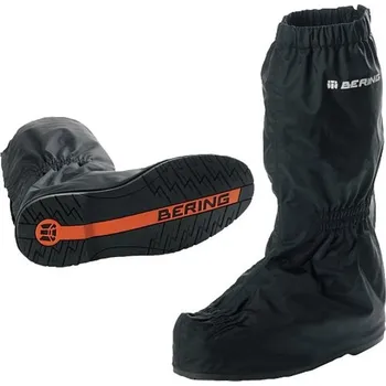 Cyklistické návleky BERING Nepromokavé návleky na boty SURCHAUSSURE COMPLETE BLACK - 2XL