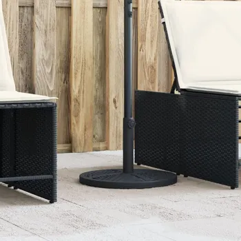 Stínicí technika vidaXL Stojan na slunečník pro tyč Ø 38 / 48 mm 12 kg kruhový [4007983]