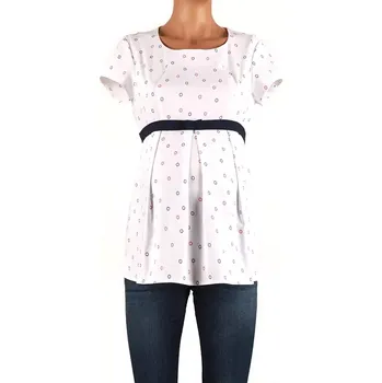 Těhotenská móda Těhotenská košile BRANCO (3806)