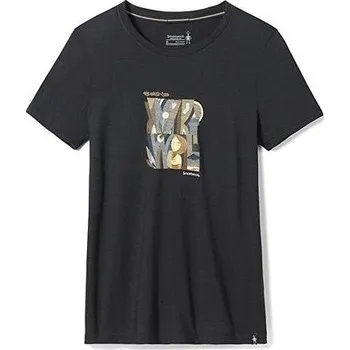 Dámské tričko Tričko SMARTWOOL W SMW CARVED LOGO GRAPHIC SS TEE SF Lady velikost XS