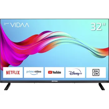 Televizor Dyon SMART 32 VX LED TV, 80 cm 32 palec, F (A - G), DVB-T2, DVB-C, DVB-S2, HD ready, Smart TV, WLAN, CI+, černá