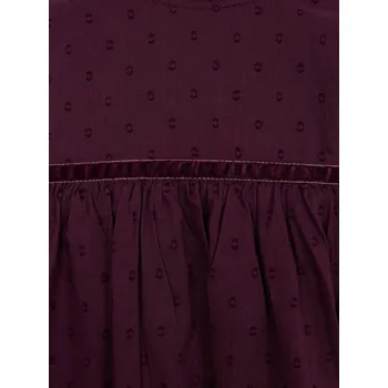 Dámská halenka GAP Dětská nabíraná halenka - Holky GAP tmavě červená 2147193