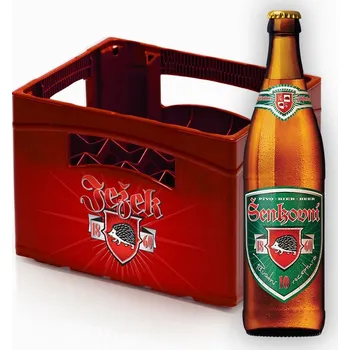 Pivo Ježek Šenkovní, světlé výčepní, 20x0,5l