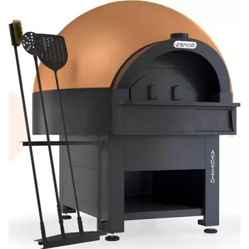 Pec na pizzu Pec na neapolskou pizzu, otočná pizza pec, elektronické ovládání, 12x30 cm, 500 st.C | ZANOLLI, AUGUSTO PR E TOUCH