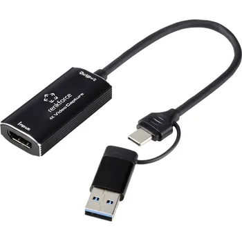 Renkforce RF-4KVC-100 Video Capture System USB rozdělování obrazu, Plug und Play, RF-6048350