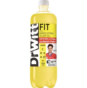 Limonáda DrWitt Fit příchuť mango, citron, zelený čaj 12x0,75l
