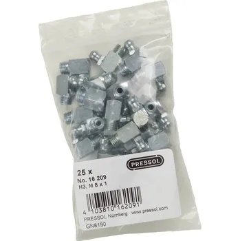 Pressol Kuželový vsuvka H3-90°, M 8 x 1-VZ-VK 25 ks