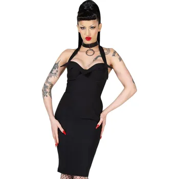 Dámské šaty šaty dámské KILLSTAR - Classy Chassy - Black - XL