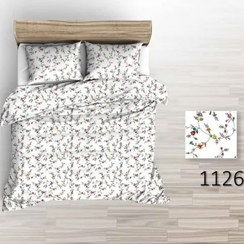 Povlečení Povlečení krep Červený kvítek 140x200+70x90