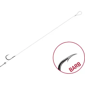 Rybářský háček Nadväzec Delphin FLR Sting / 6ks 12cm / 0,30mm / BARB #4 / Sting 7mm