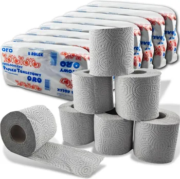 Toaletní papír Suchý toaletní papír bez vůně Oro-Karton 64 ks
