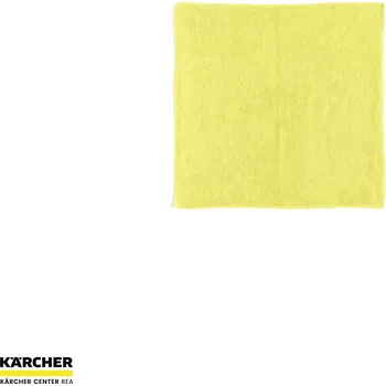 Utěrka KÄRCHER Sada utěrek z mikrovlákna Alice, žlutá, jemná, 20x