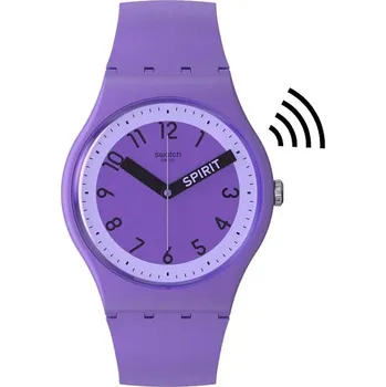 Hodinky Hodinky Swatch Proudly Violet Pay! SO29V100-5300