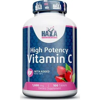 Haya Labs Vitamin C with rose hips 500mg | 100 kapslí 100 kapslí
