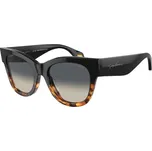 Giorgio Armani 8195U černá lesk hnědá, čočka šedá gradál 587519
