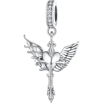 Přívěsek NUBIS® Stříbrný přívěsek korálek na náramek - B0540