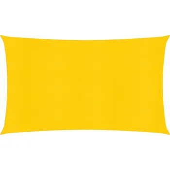 Stínicí plachta vidaXL Stínící plachta 160 g/m2 žlutá 2 x 5 m HDPE