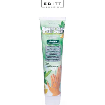 Péče o ruce Editt Glycerinový krém na ruce a nehty s aloe vera Objem: 125 ml