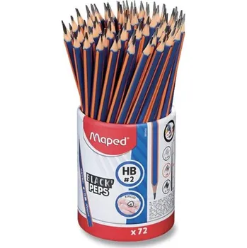 Grafitová tužka Tužka grafitová Maped, Black Navy