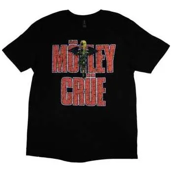 Pánské tričko Merch Mötley Crüe: Motley Crue Unisex T-shirt: Dr Feelgood Since 1989 (back Print) (xx-large) XXL