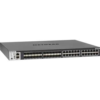 Switch NETGEAR M4300-24X24F Řízený L2/L3/L4 10G Ethernet (100/1000/10000) 1U Černá