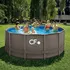 Bazén Planet Pool CF Frame 3,66 x 1,32 m ratan, bez filtrace