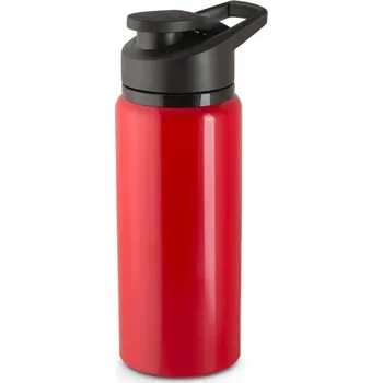 Láhev STRICKER 90% recyklované hliníková sportovní láhev SHAWN Barva: červená