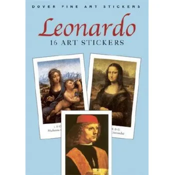 Umění Leonardo: 16 Art Stickers – Leonardo Da Vinci (EN)