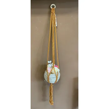 Květináč Aw. gifts Makramé závěs na květináč čokoládový 1 ks