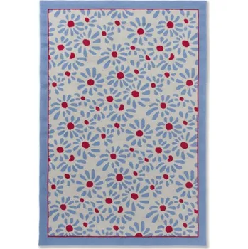 Bytový textil Vopi Outdoorový koberec Laura Ashley Thorncliff daisy sky blue 480308 Brink & Campman (Varianta: 160 x 230)