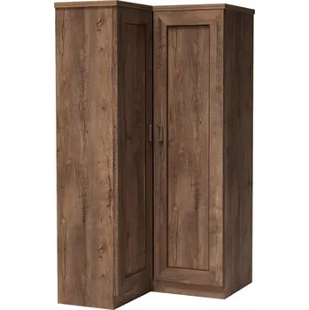 Šatní skříň Casarredo Rohová šatní skříň pravá TADEÁŠ T-25 dub lefkas