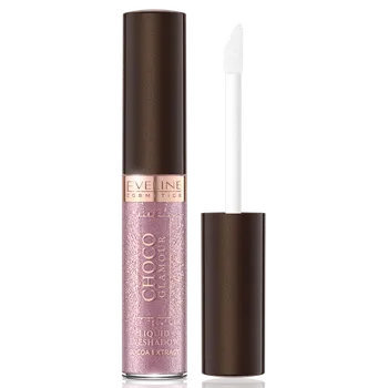 Oční stíny Eveline Cosmetics Liquid Eye Shadows Choco Glamour 6,5 ml