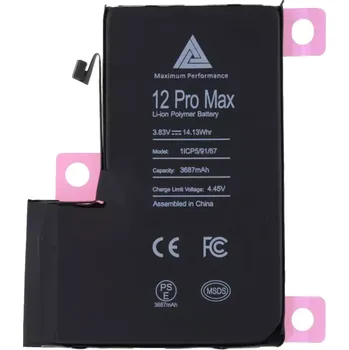 Baterie pro mobilní telefon Baterie iPhone 12 Pro Max 3687 mAh