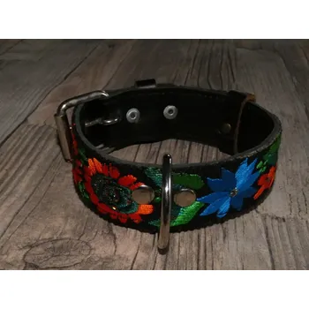 Obojek pro psa Obojek střední IV (vyšívaný, 48 cm)