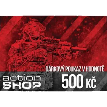 Dárkový potravinový koš Dárkový poukaz Actionshop - 500 Kč