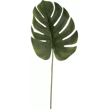 umělá květina Umělá rostlina list 61cm Monstera zelená Present Time (Barva-zelená)